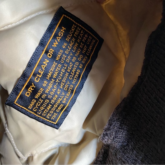 Vintage Eddie Bauer Men’s Quilted Goose Down Pullover Bomber Jacket size medium - Picture 6 of 7